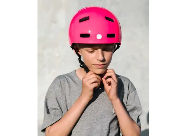 POC POCito Crane MIPS kids helmet Fluorescent Pink
