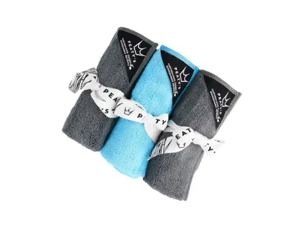 Peatys cleaning cloth set for bike 3 pcs