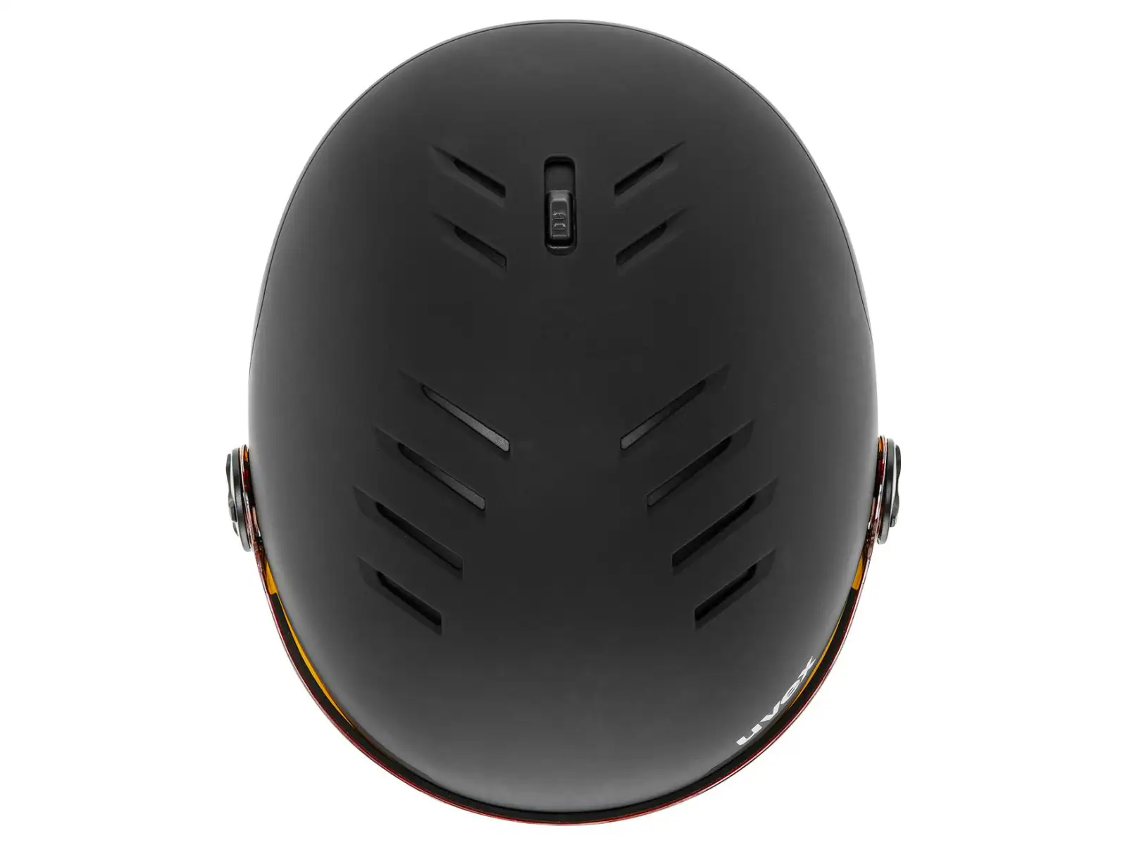 Uvex Wanted Visor ski helmet black matt