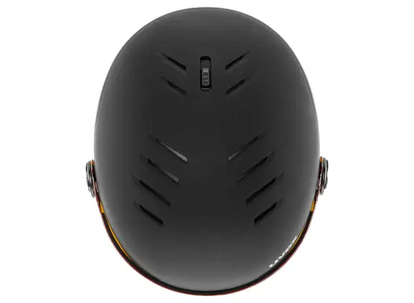 Uvex Wanted Visor ski helmet black matt