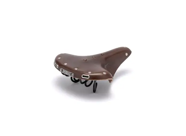 Brooks B72 leather saddle brown - Unpacked