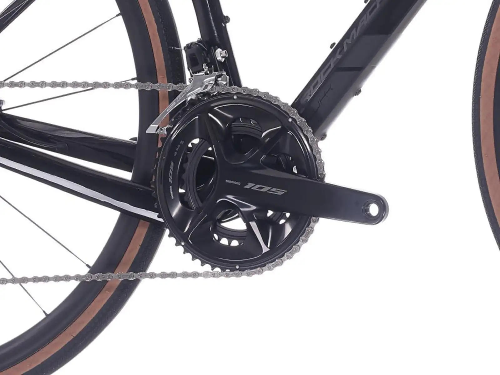 Rock Machine Lukk CR 80 gravel bike Gloss Metallic Black