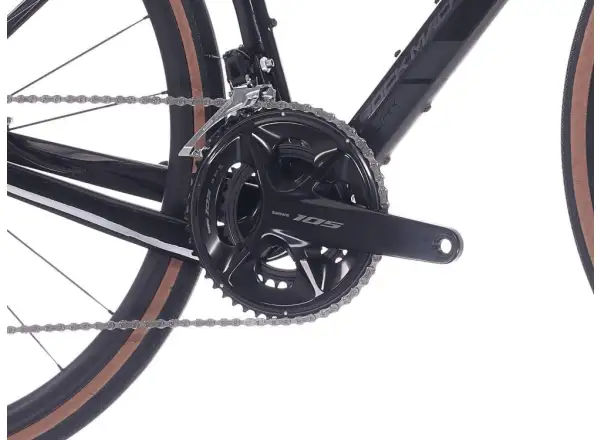 Rock Machine Lukk CR 80 gravel bike Gloss Metallic Black