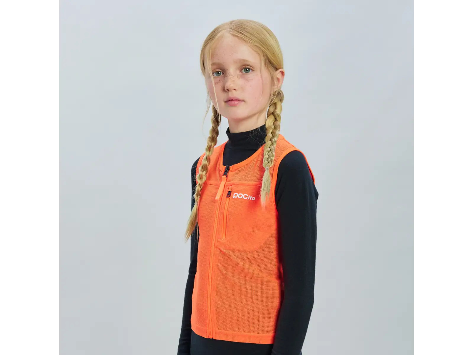 POC POCito VPD Air Vest back protector Fluorescent Orange