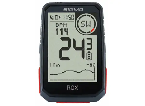 Sigma ROX 4.0 GPS computer SET with sensors black