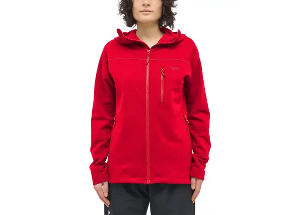 Haglöfs Rosson Mid women's sweatshirt red
