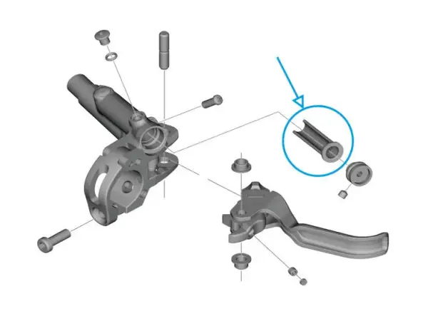 Shimano BL-M820 replacement part Saint membrane