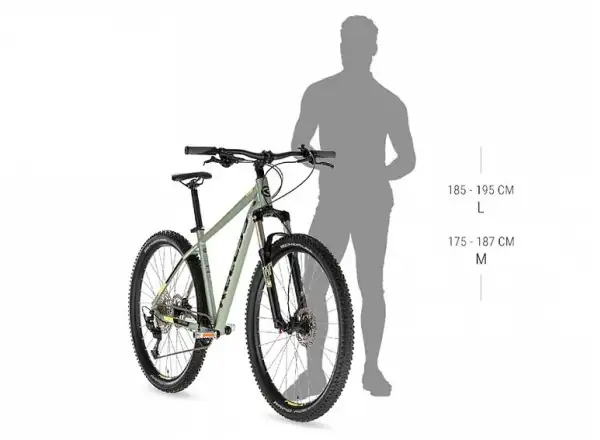Kellys Spider 10 29 Yellow mountain bike