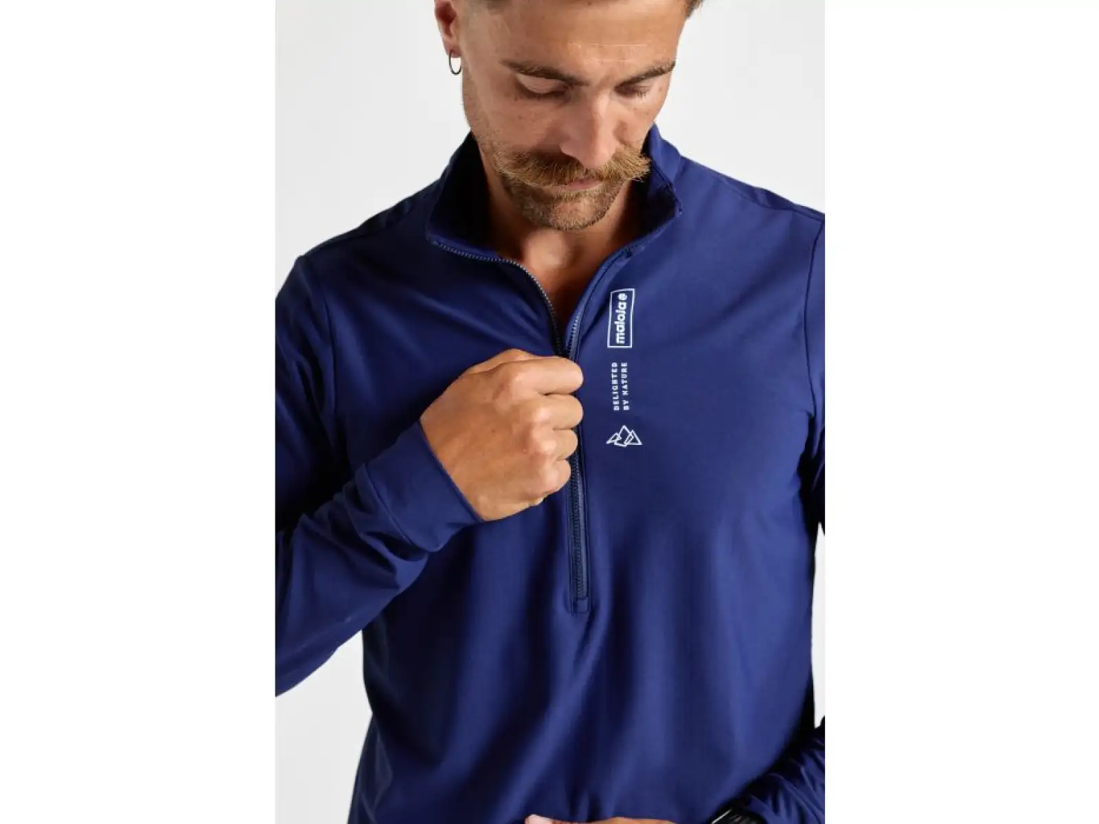 Maloja SacconsM men's sweatshirt Dusty blue
