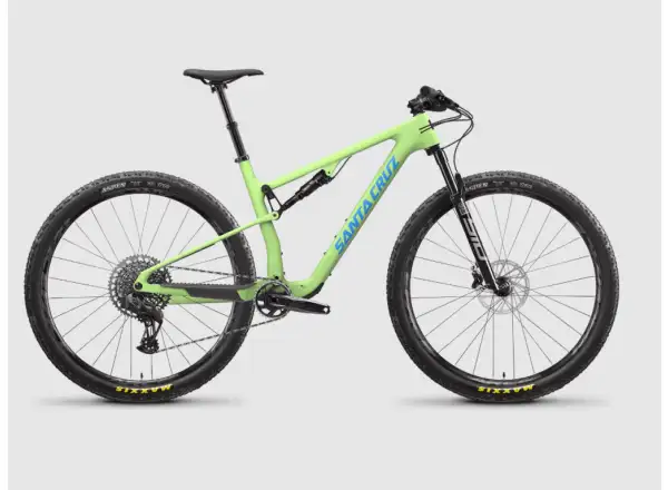 Santa Cruz Blur 4 C GX AXS mountain bike Sea Foam