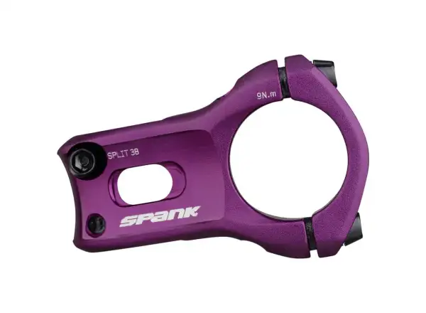 Spank Split stem 33 mm purple
