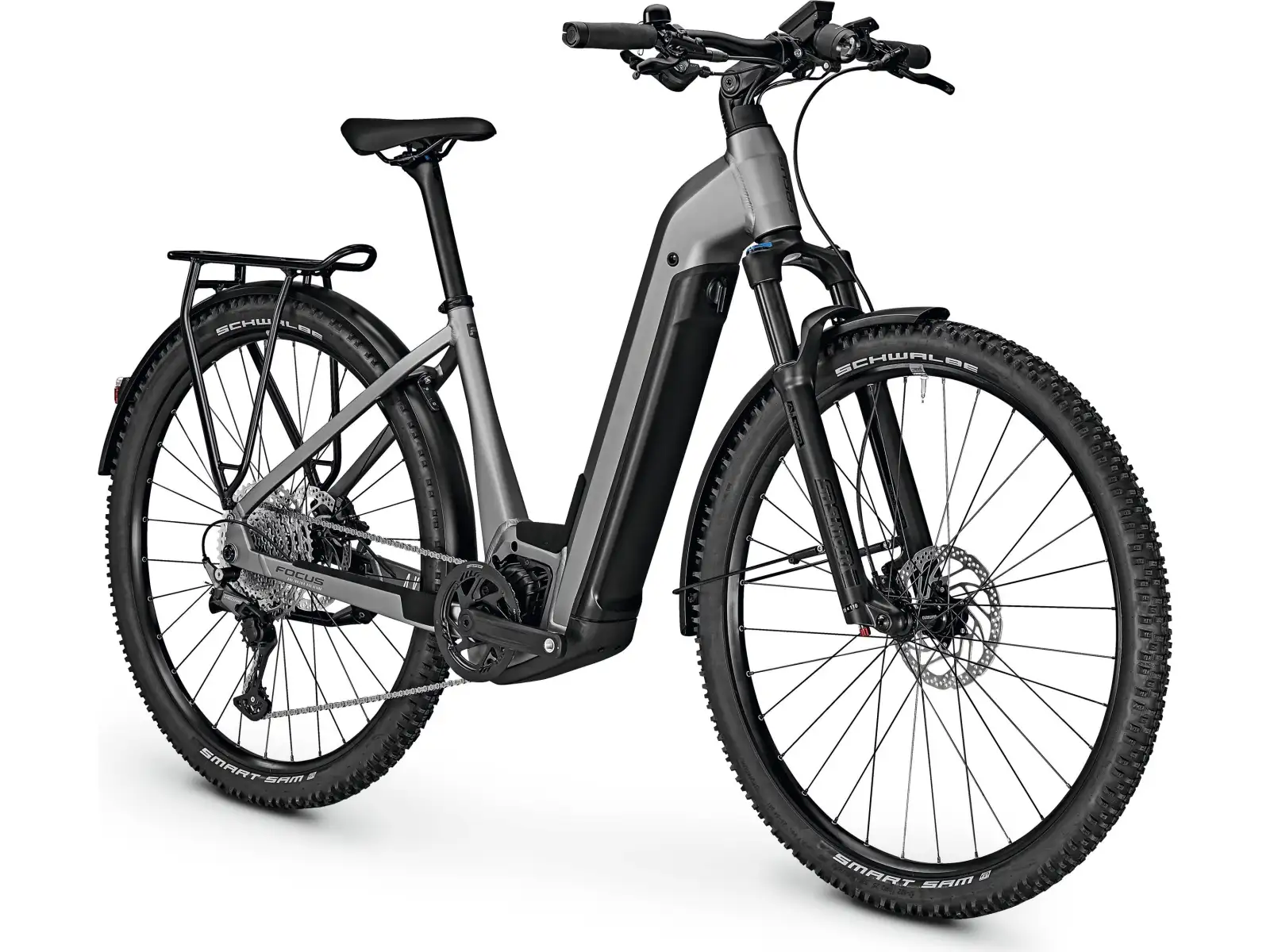 Focus Aventura2 6.8 WA 625Wh mountain e-bike Torontogrey Matt