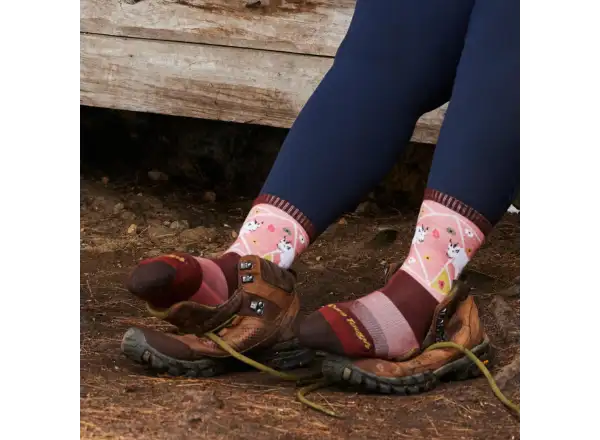 Darn Tough Critter Club Micro Crew Lightweight Cushion women's socks canyon