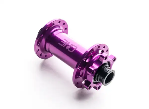 OneUp front hub 110x15 32 holes purple