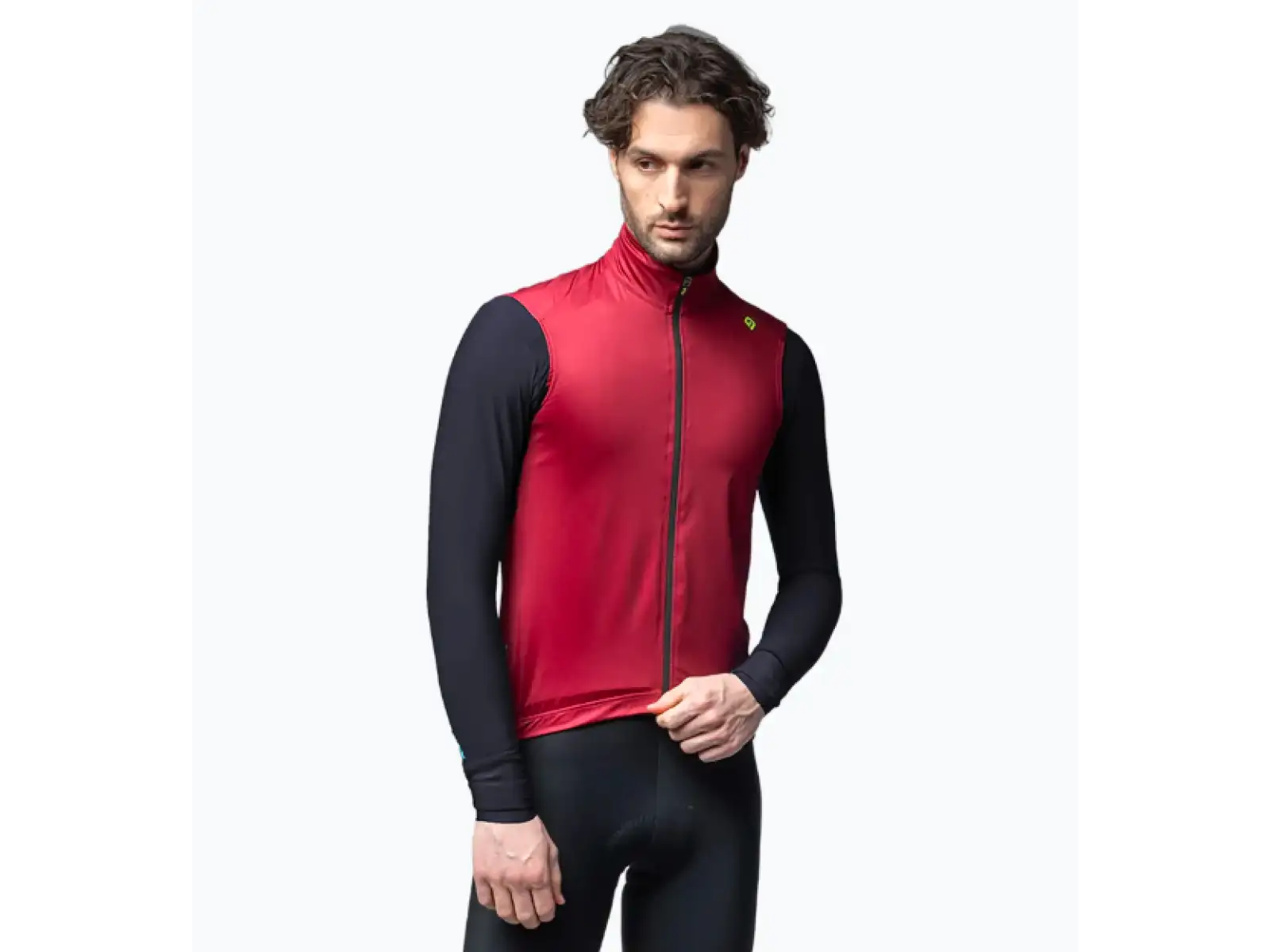 Alé Klimatik K-Solution men's waterproof vest Ruby Red