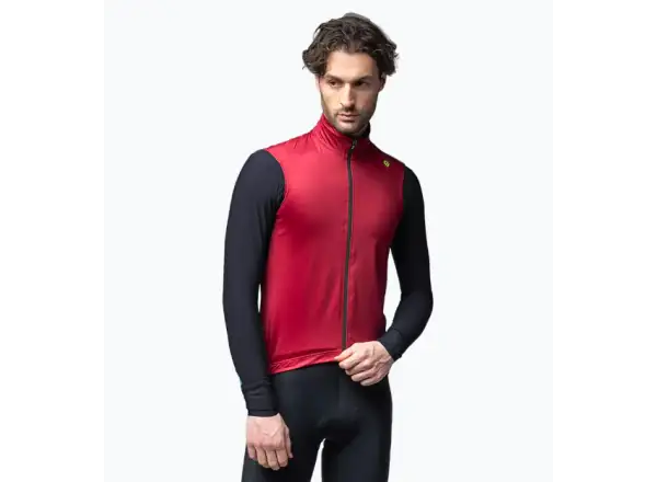 Alé Klimatik K-Solution men's waterproof vest Ruby Red