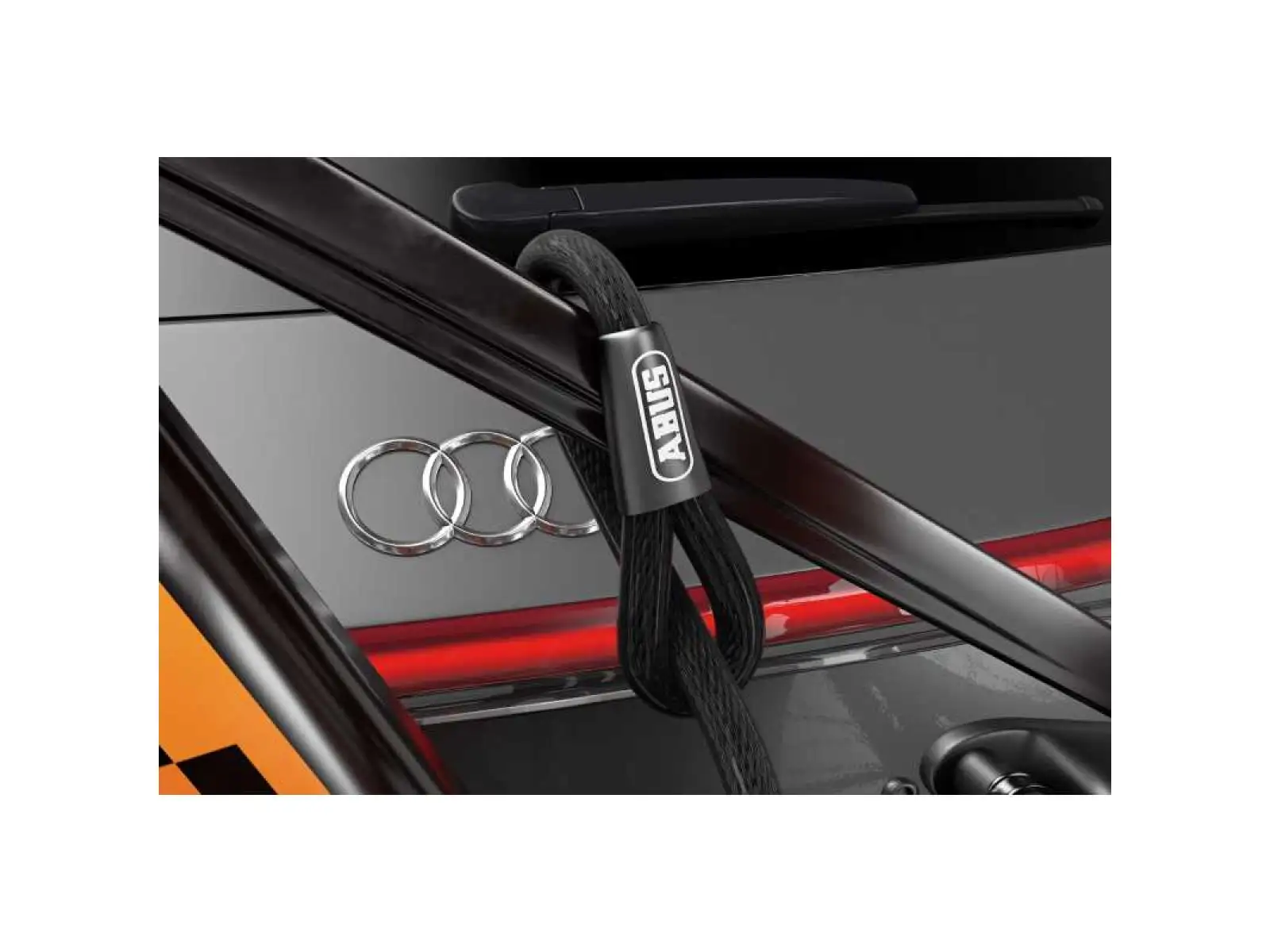 Thule Epos carrier on towbar for 3 bikes