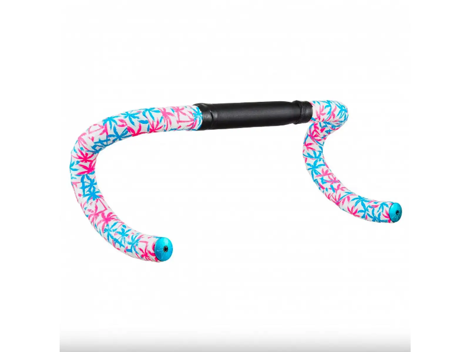 Supacaz Super Sticky Kush Classic tape Miami/Blue plugs