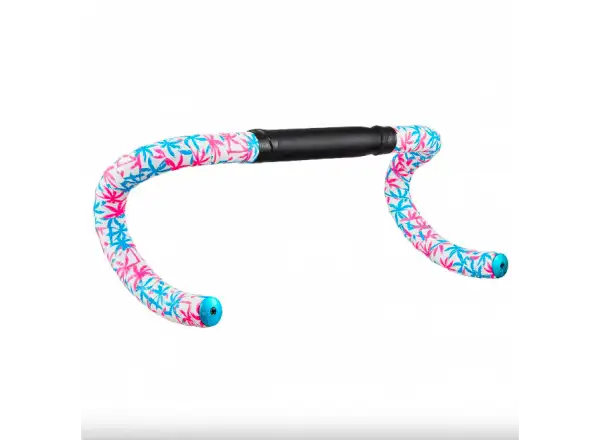 Supacaz Super Sticky Kush Classic tape Miami/Blue plugs