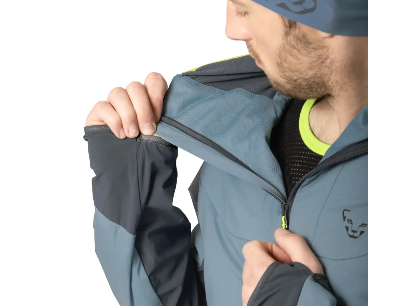 Dynafit Mezzalama Polartec Alpha men's jacket Smoke Blue