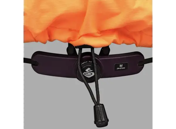 Grip Grab Waterproof helmet cover Orange Hi-Vis
