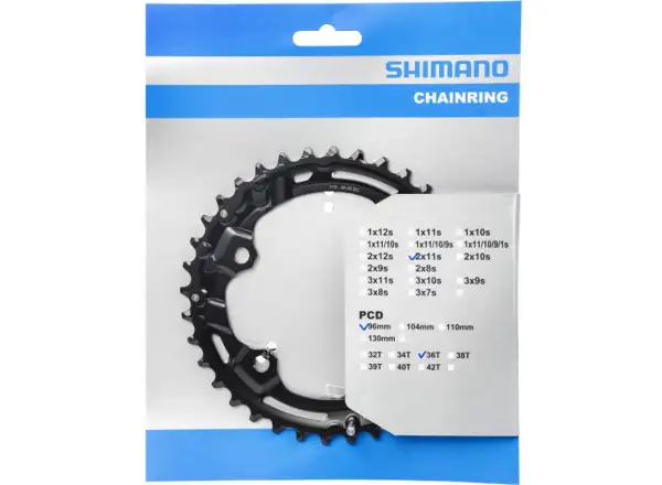 Shimano Deore FC-M5100-2/M5100-B2 Chainring 2x11 sp. 36 Teeth