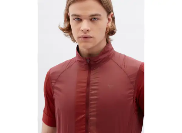 Silvini Garcio men's vest Merlot