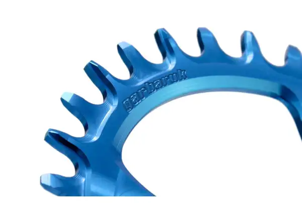 Garbaruk 110 BCD Oval chainring blue