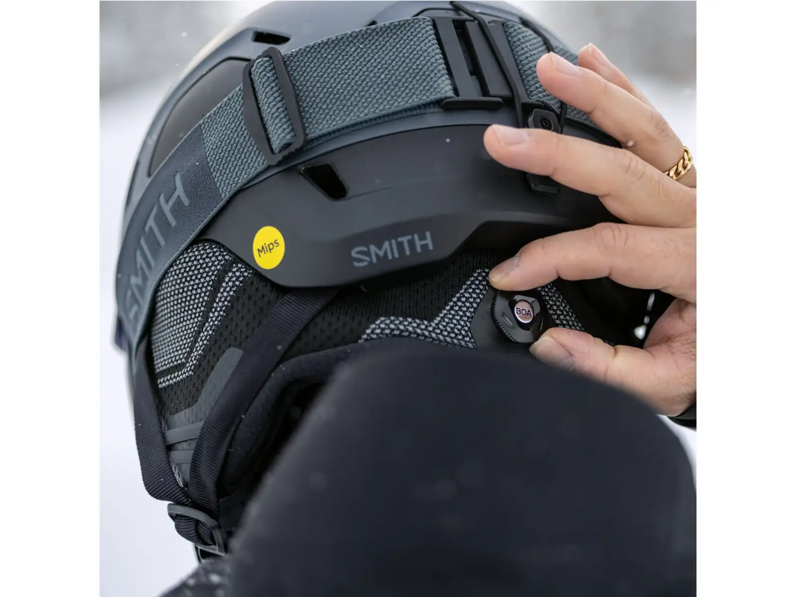 Smith Nexus MIPS ski helmet Matte Slate / Black