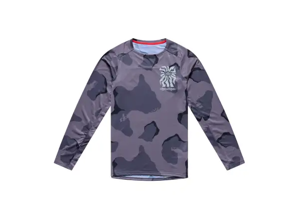 Troy Lee Designs Skyline Pro men's jersey long sleeve Flow Camo Carbon
