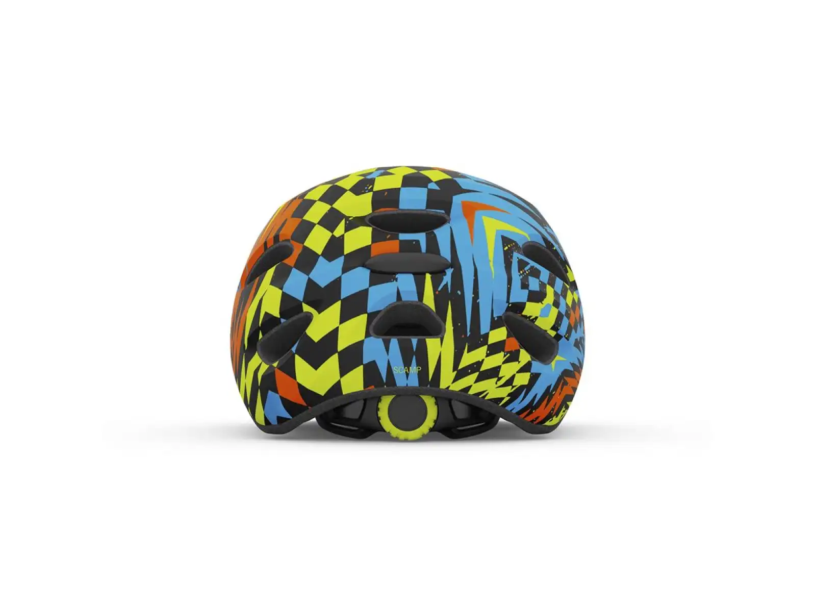 Giro Scamp children's helmet Mat Black/Check Fade