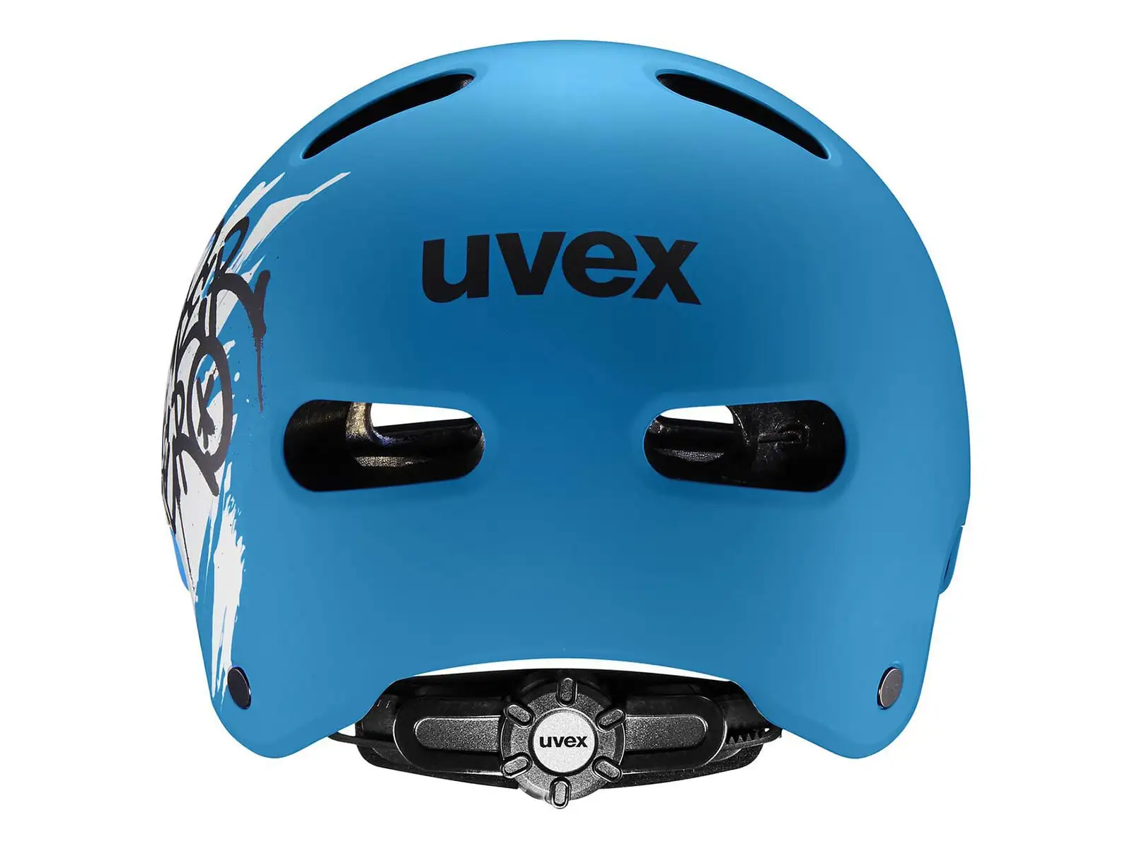 Uvex Kid 4 Style kids helmet Super Hero Blue Matt
