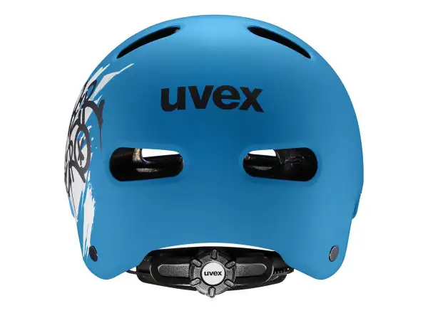 Uvex Kid 4 Style kids helmet Super Hero Blue Matt