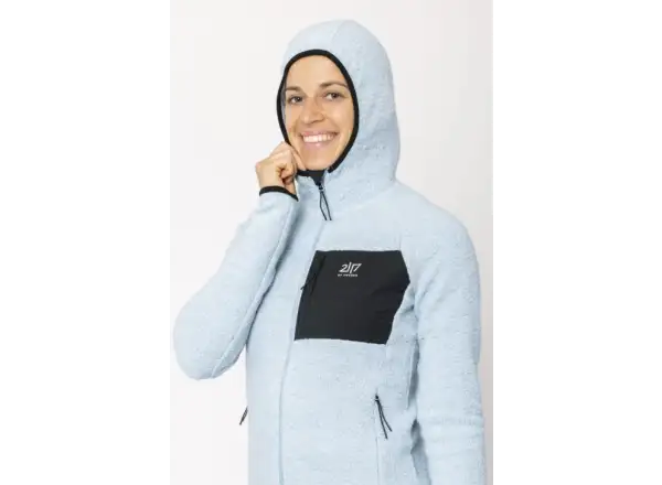 2117 of Sweden Skord women's hoodie Ice Blue
