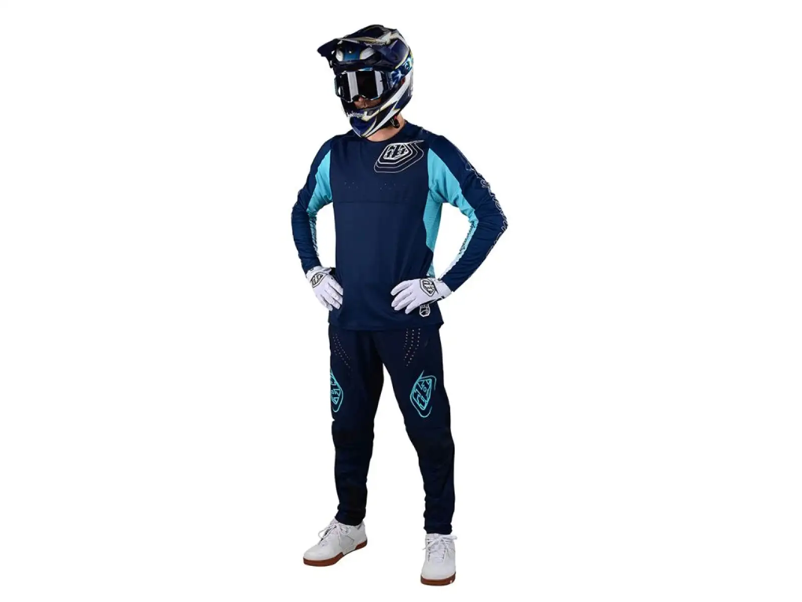 Troy Lee Designs Sprint men's jersey long sleeve richter navy