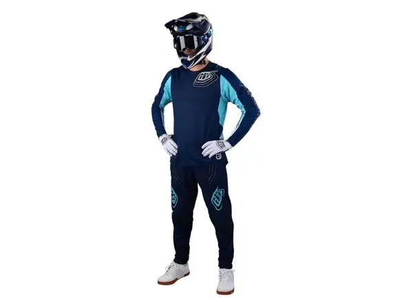 Troy Lee Designs Sprint men's jersey long sleeve richter navy