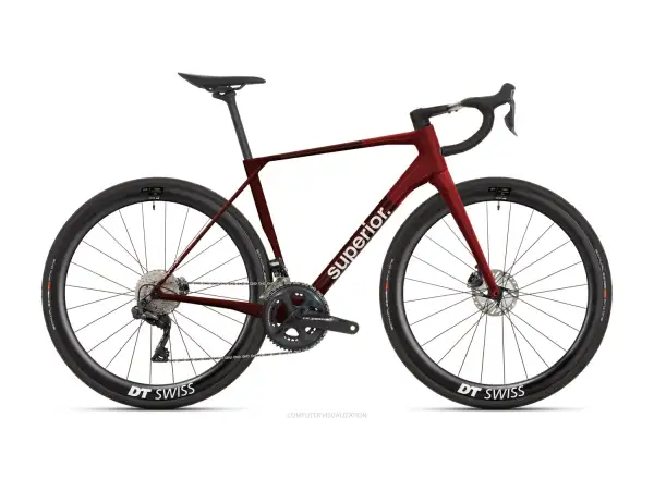 Superior X-Road 9.8 GF road bike gloss carbon red