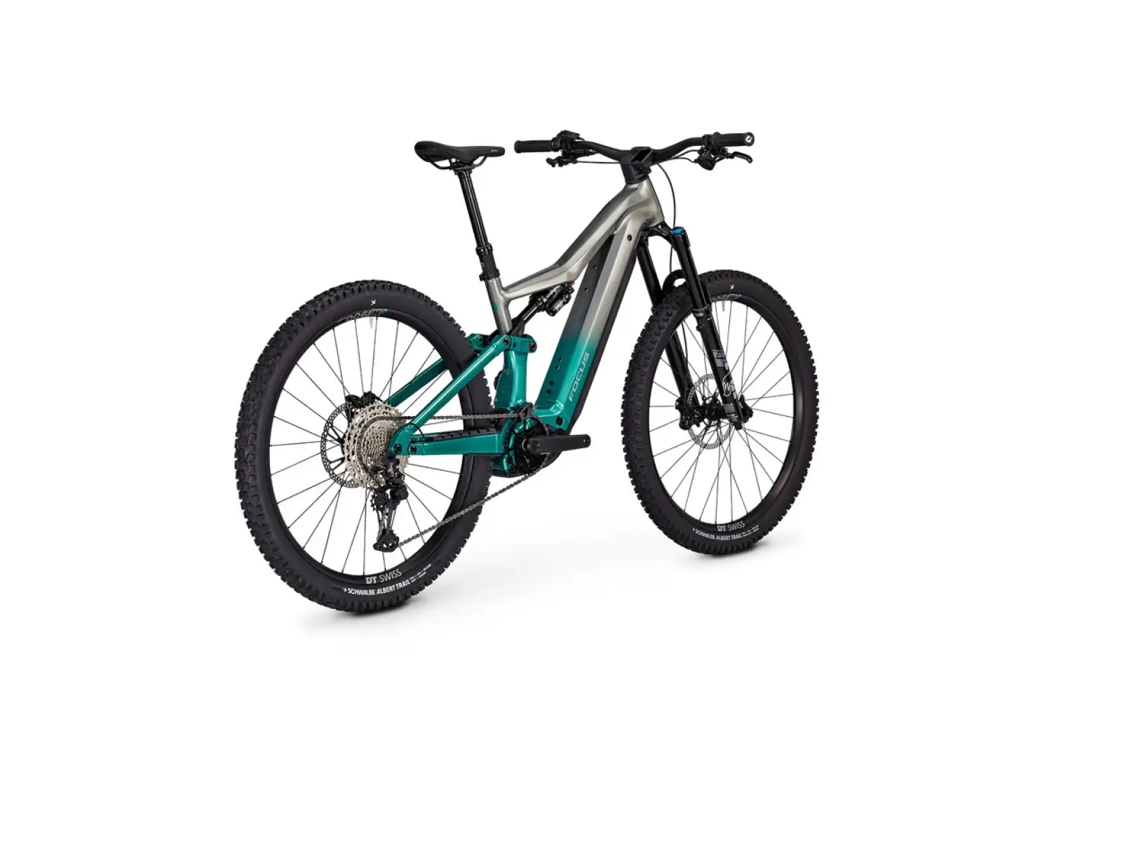 Focus JAM2 6.9 600 Wh mountain e-bike Nepalsilver / Emeraldgreen