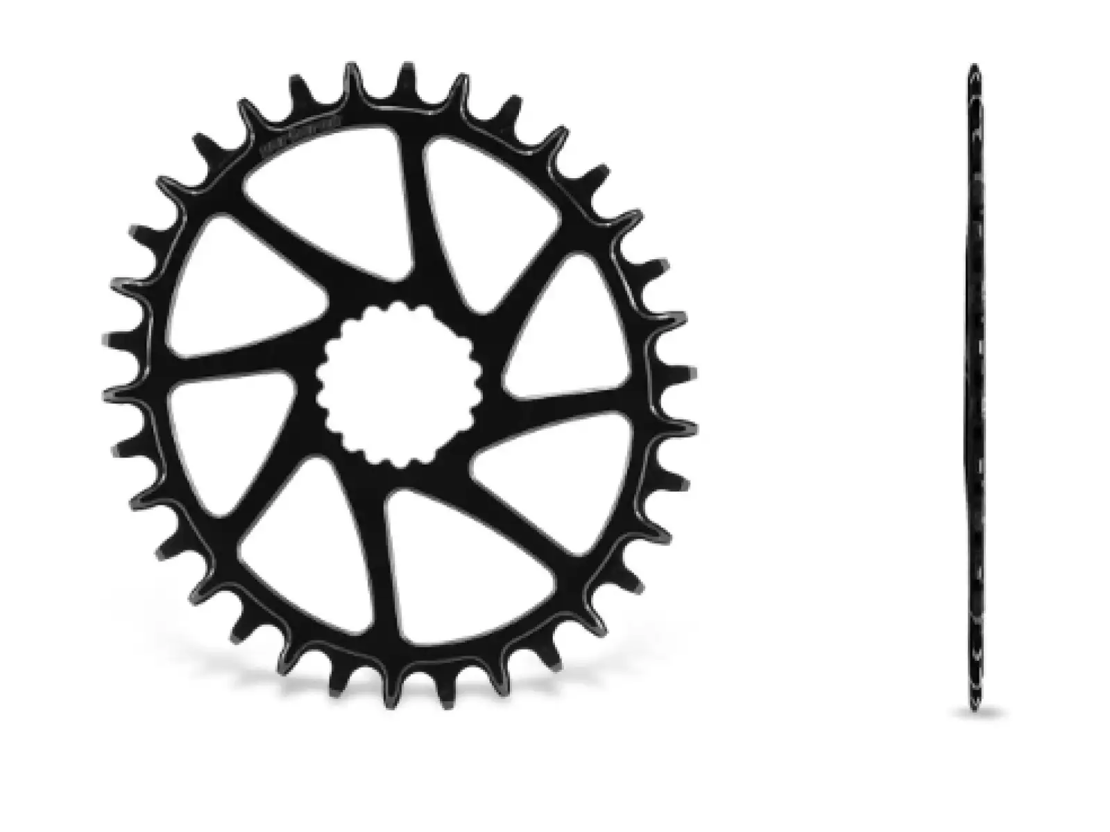 Garbaruk Oval MTB chainring Cannondale Ai Orange 32T