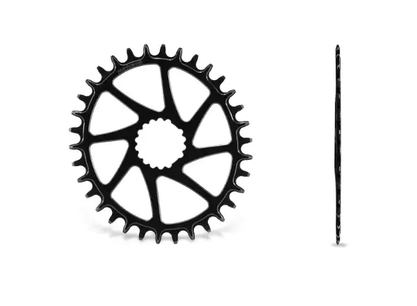 Garbaruk Oval MTB chainring Cannondale Ai Orange 32T