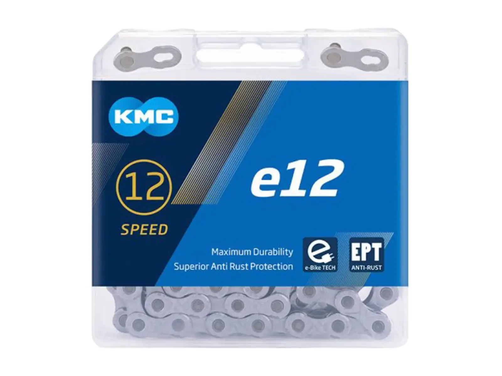 KMC E12 EPT chain Silver 130 links