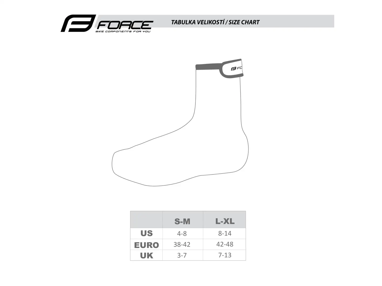 Force Lycra Thermo insulated shoe covers black
