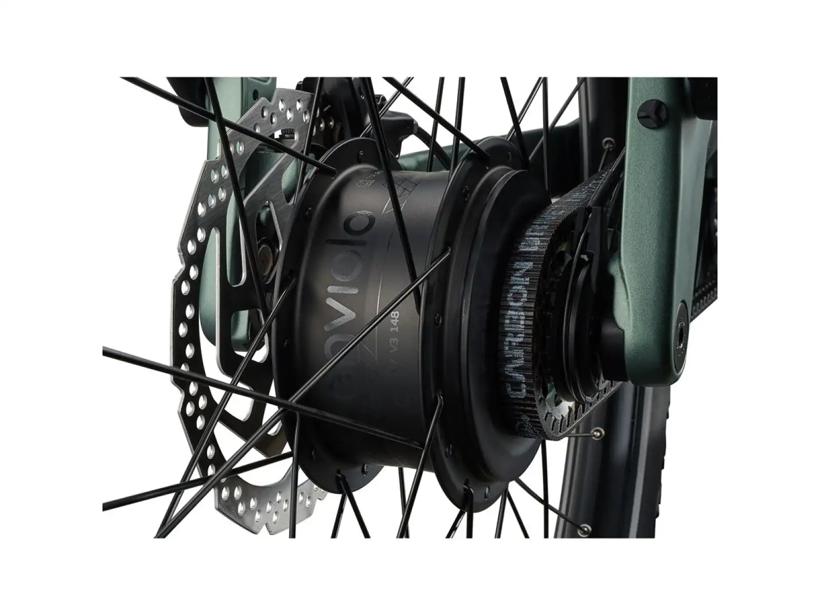 Giant Explore E+ 2 DD trekking e-bike Alpine Green