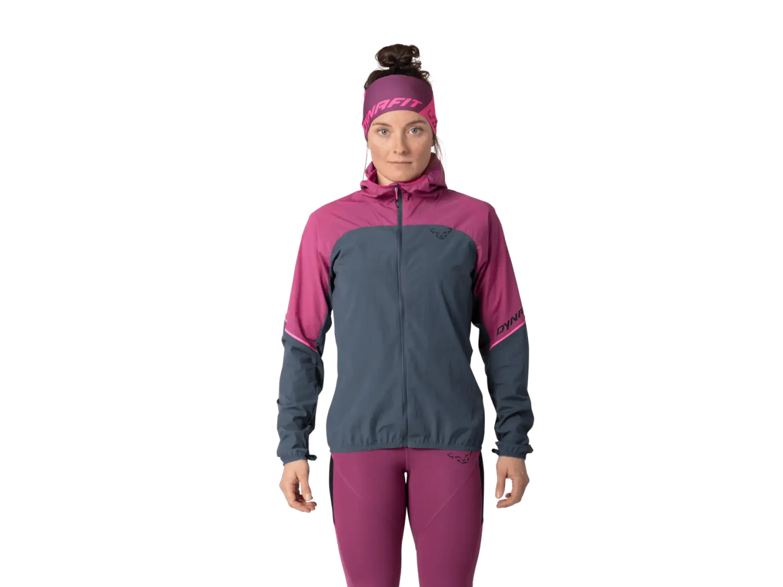 Dynafit Alpne Wind women's running jacket Magenta