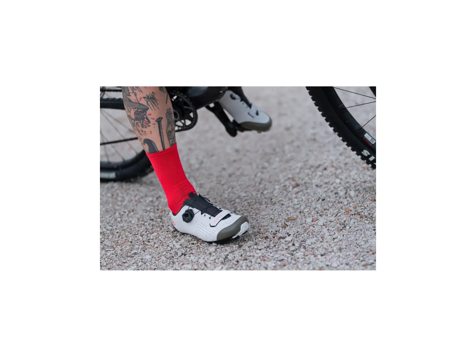 Northwave Razer men's MTB shoes Light Grey/Forest Green