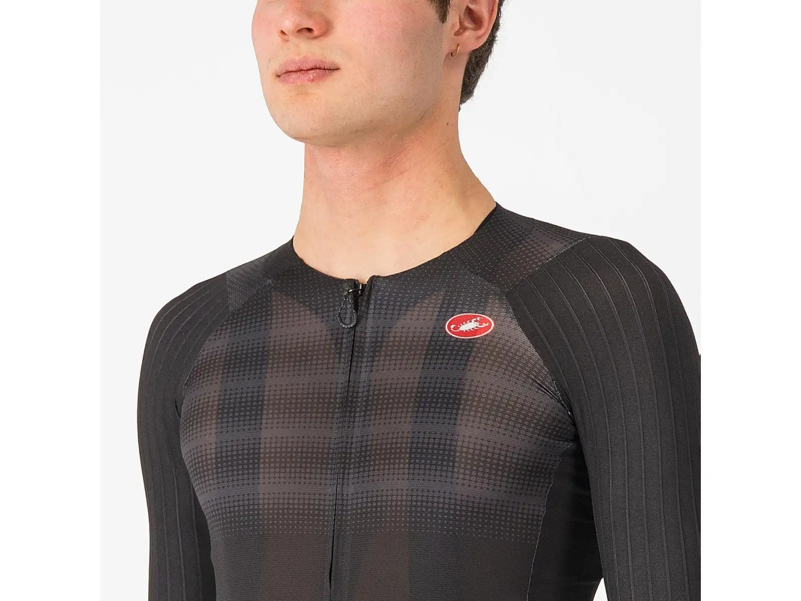 Castelli Aero Race 8S men's jersey short sleeve Black