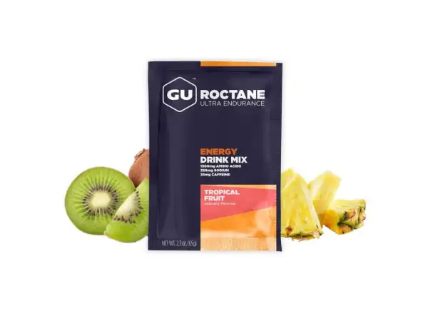 GU Roctane Energy Drink Mix Tropical Fruit sachet 65 g