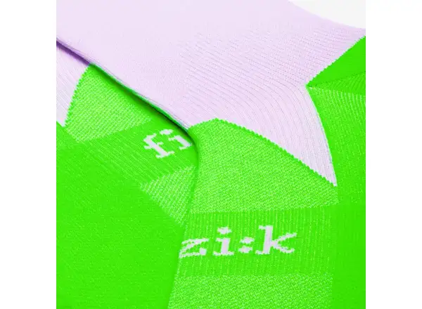 Fizik Performance cycling socks Lilac/Neon Green