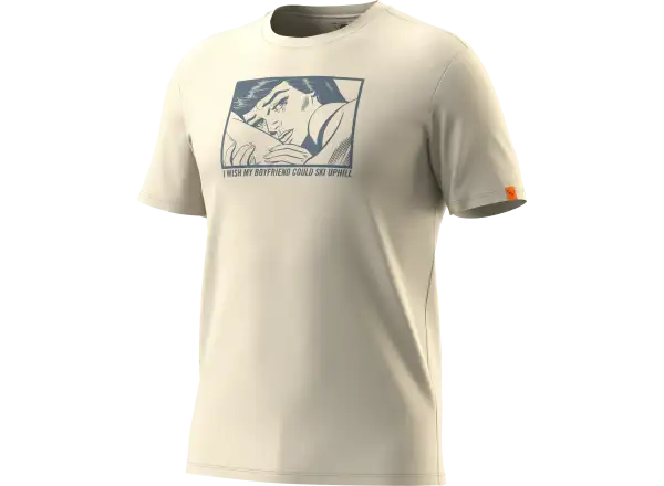 Dynafit Graphic Cotton men's T-shirt short sleeve Smoke Blue/Tabloid