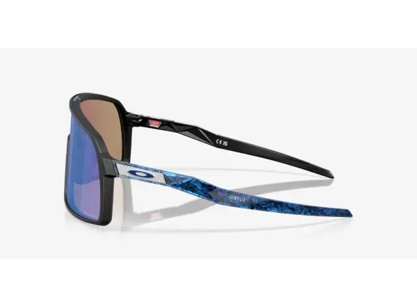 Oakley Sutro sunglasses Matte Black/Crystal Blue/Prizm Sapphire